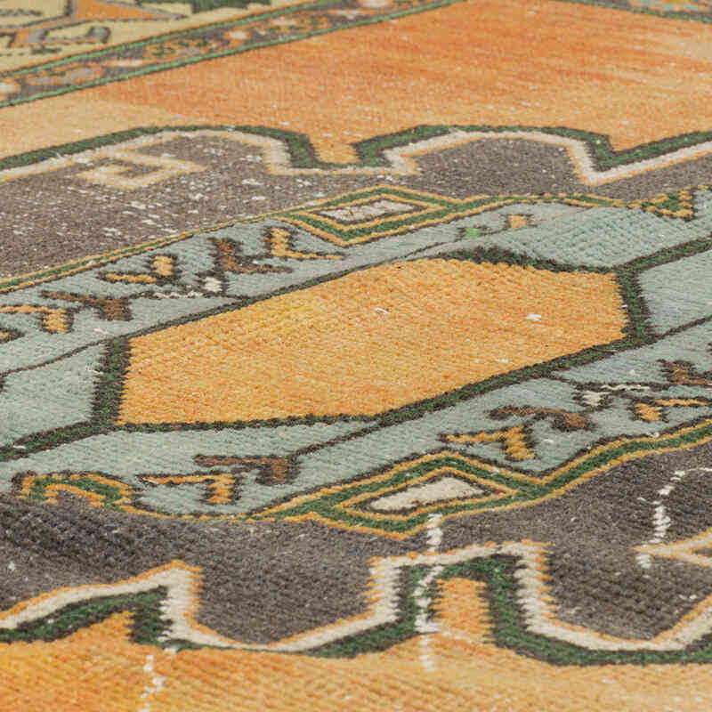Alfombra Vintage Turca Anudada a Mano - 280 cm x 353 cm - K0073175