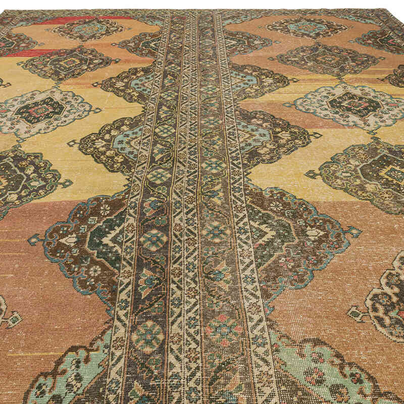 Vintage Turkish Hand-Knotted Rug - 9' 7" x 13' 1" (115" x 157") - K0073177