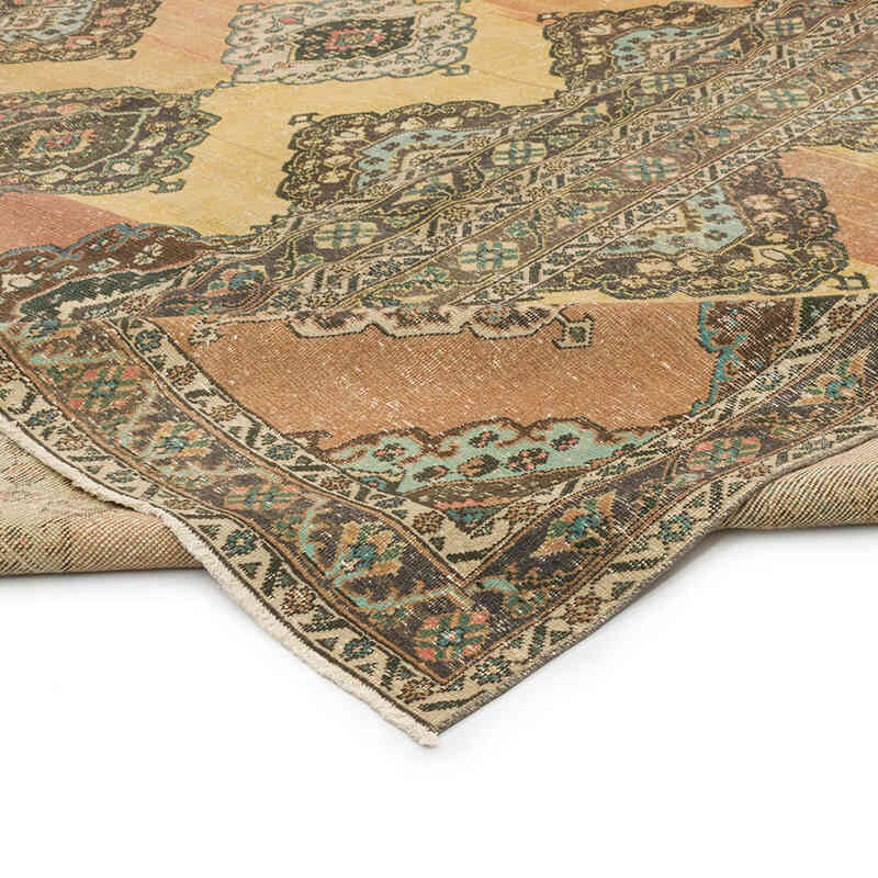 Vintage Turkish Hand-Knotted Rug - 9' 7" x 13' 1" (115" x 157") - K0073177