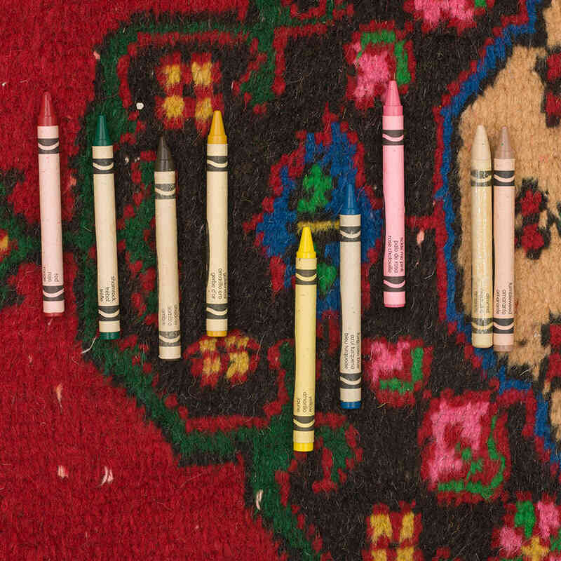 Alfombra Vintage Turca Anudada a Mano - 282 cm x 367 cm - K0073182