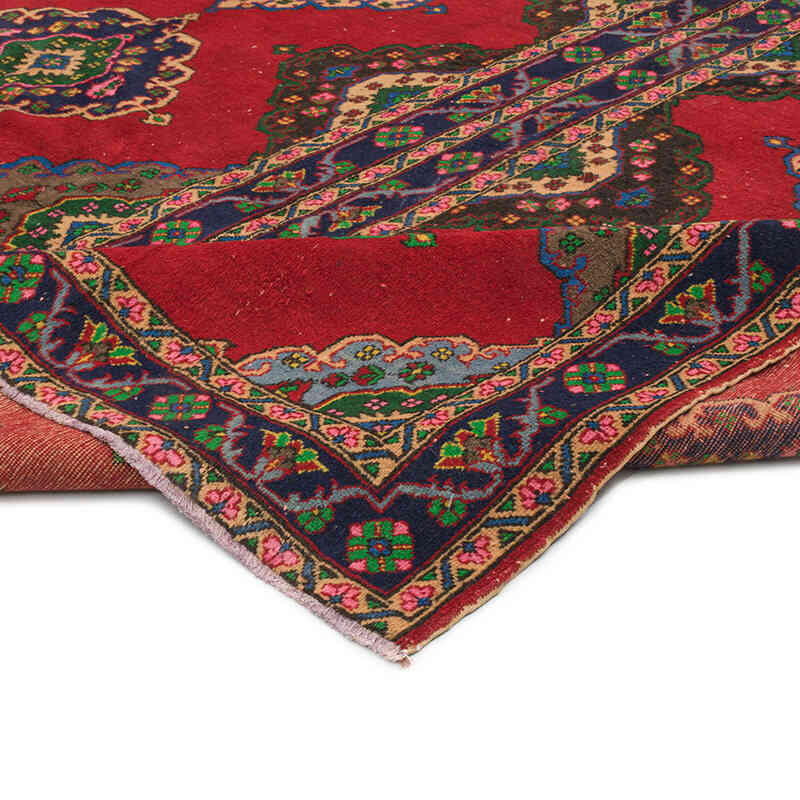Alfombra Vintage Turca Anudada a Mano - 282 cm x 367 cm - K0073182