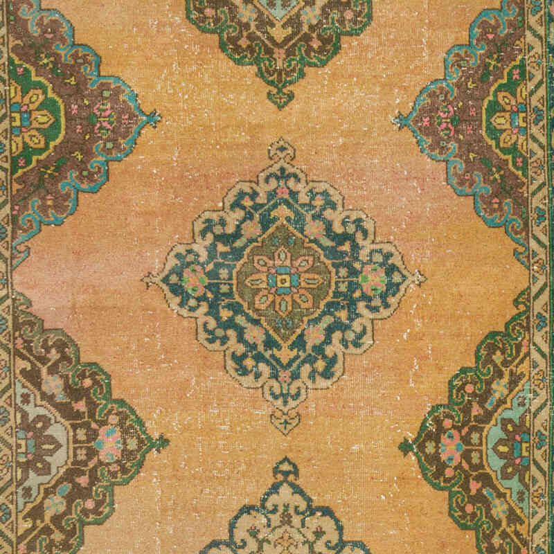 Vintage Turkish Hand-Knotted Rug - 9' 9" x 12' 10" (117" x 154") - K0073184