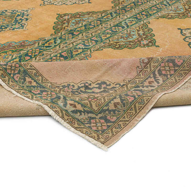 Vintage Turkish Hand-Knotted Rug - 9' 9" x 12' 10" (117" x 154") - K0073184