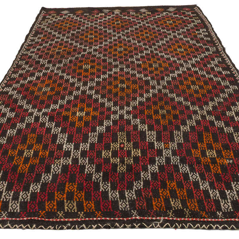 Vintage Anatolian Jijim Rug - 5' 3" x 9' 11" (63" x 119") - K0073185