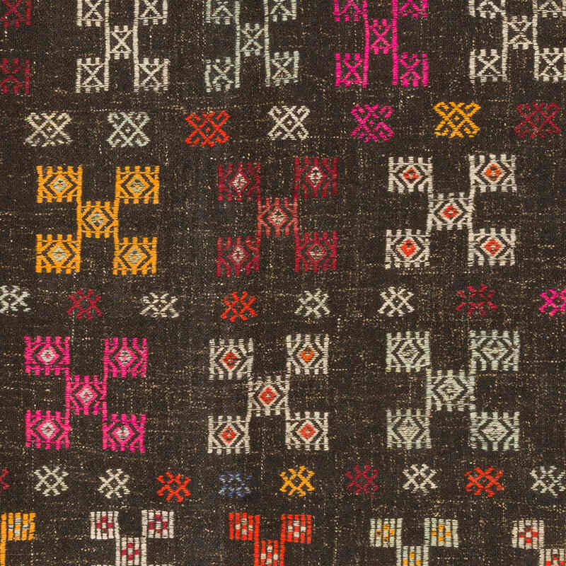 Vintage Anatolian Jijim Rug - 5' 1" x 6' 11" (61" x 83") - K0073189