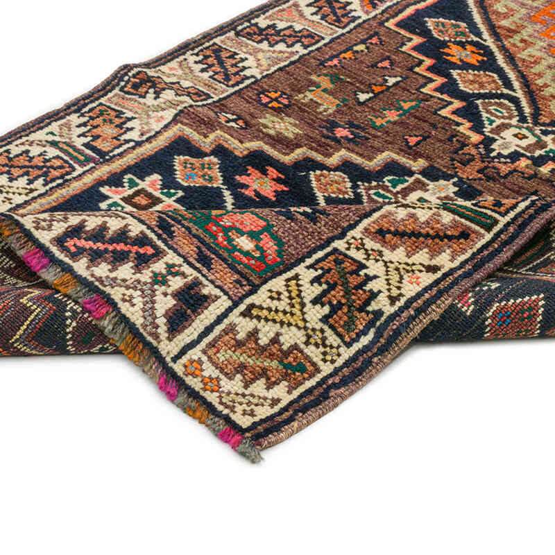 Vintage Tribal Runner Rug - 2' 11" x 9' 11" (35" x 119") - K0073193