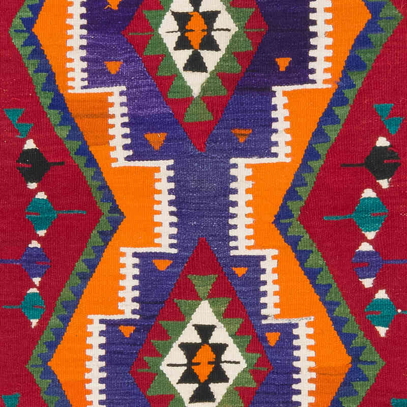 Vintage Turkish Kilim Rug - 3' 3" x 4' 3" (39" x 51") - K0073199