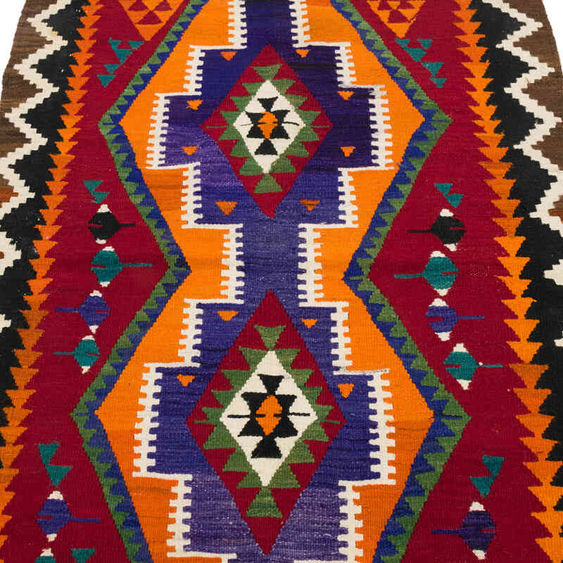 Vintage Turkish Kilim Rug - 3' 3" x 4' 3" (39" x 51") - K0073199