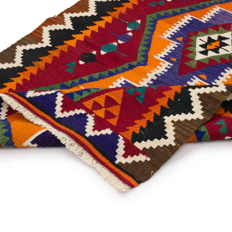 Vintage Turkish Kilim Rug - 3' 3" x 4' 3" (39" x 51") - K0073199