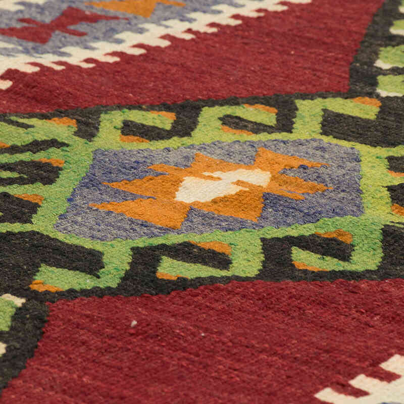 Vintage Turkish Kilim Rug - 3' 3" x 4' 9" (39" x 57") - K0073208