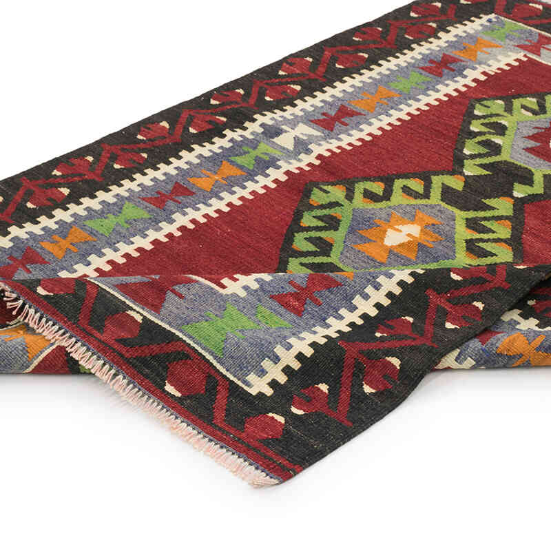 Vintage Turkish Kilim Rug - 3' 3" x 4' 9" (39" x 57") - K0073208