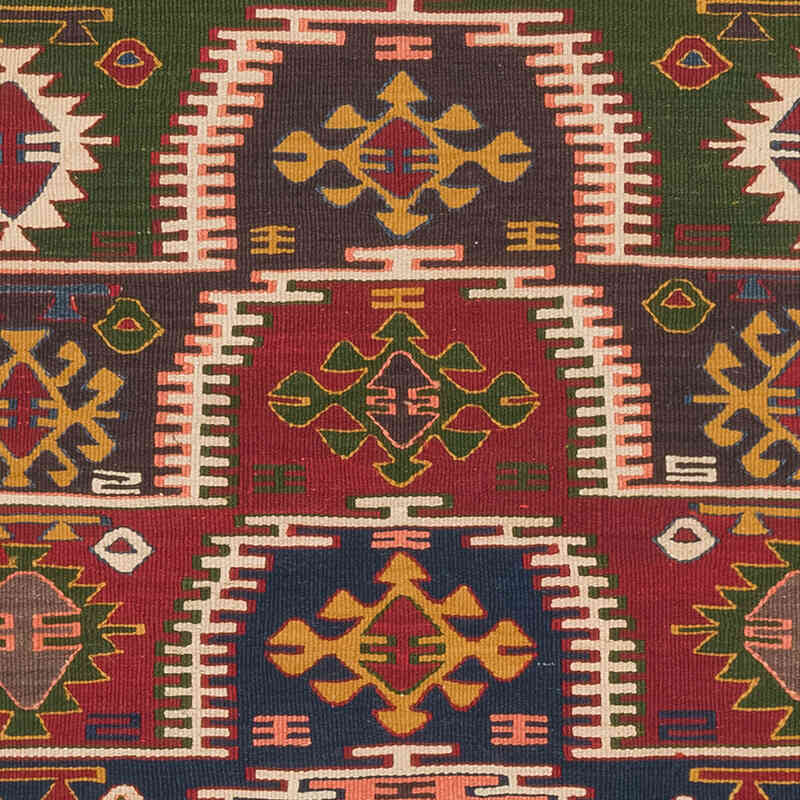 Vintage Turkish Kilim Rug - 3' 1" x 4' 3" (37" x 51") - K0073221