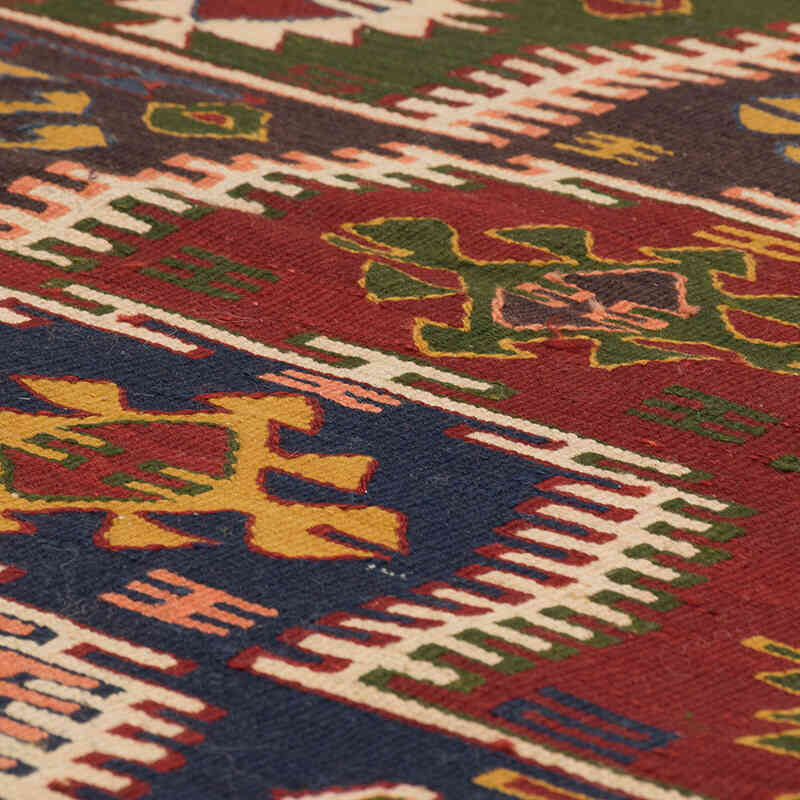 Vintage Turkish Kilim Rug - 3' 1" x 4' 3" (37" x 51") - K0073221