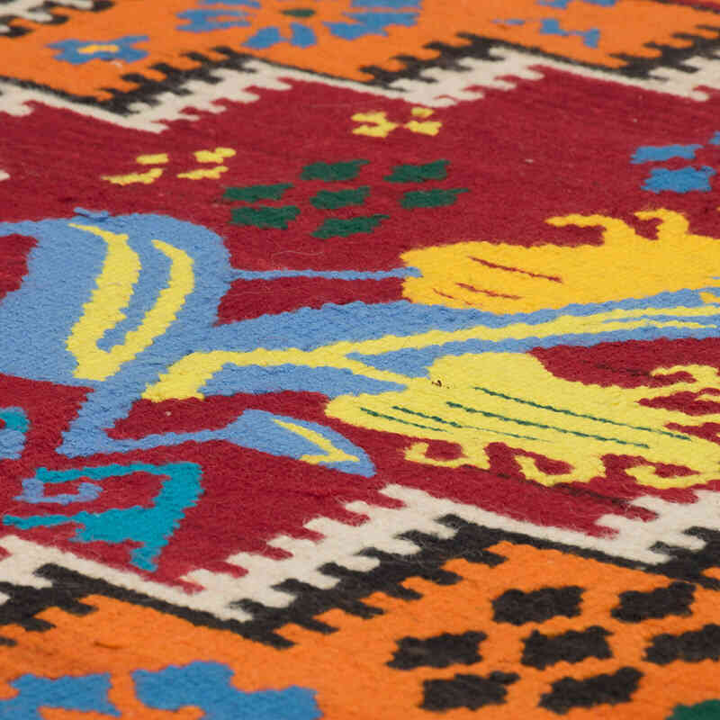 Vintage Turkish Kilim Rug - 3' 4" x 5' 2" (40" x 62") - K0073226
