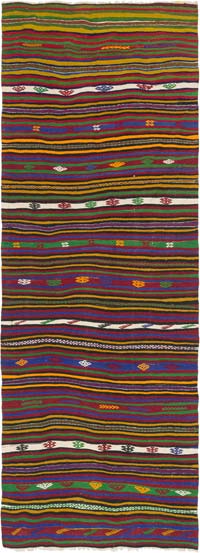 Alfombra Vintage Konya Kilim - 137 cm x 371 cm