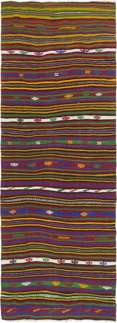 Vintage Konya Kilim Rug - 4' 6" x 12' 2" (54" x 146")