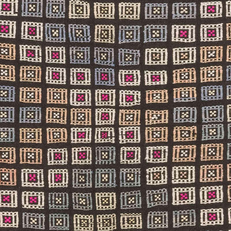 Vintage Anatolian Jijim Rug - 4' 11" x 6' 9" (59" x 81") - K0073257