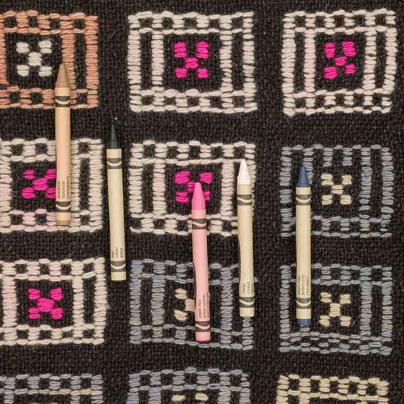 Vintage Anatolian Jijim Rug - 4' 11" x 6' 9" (59" x 81") - K0073257