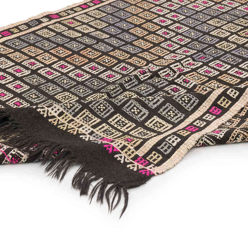 Vintage Anatolian Jijim Rug - 4' 11" x 6' 9" (59" x 81") - K0073257