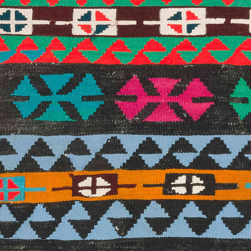 Vintage Turkish Kilim Rug - 3' 9" x 4' 9" (45" x 57") - K0073258