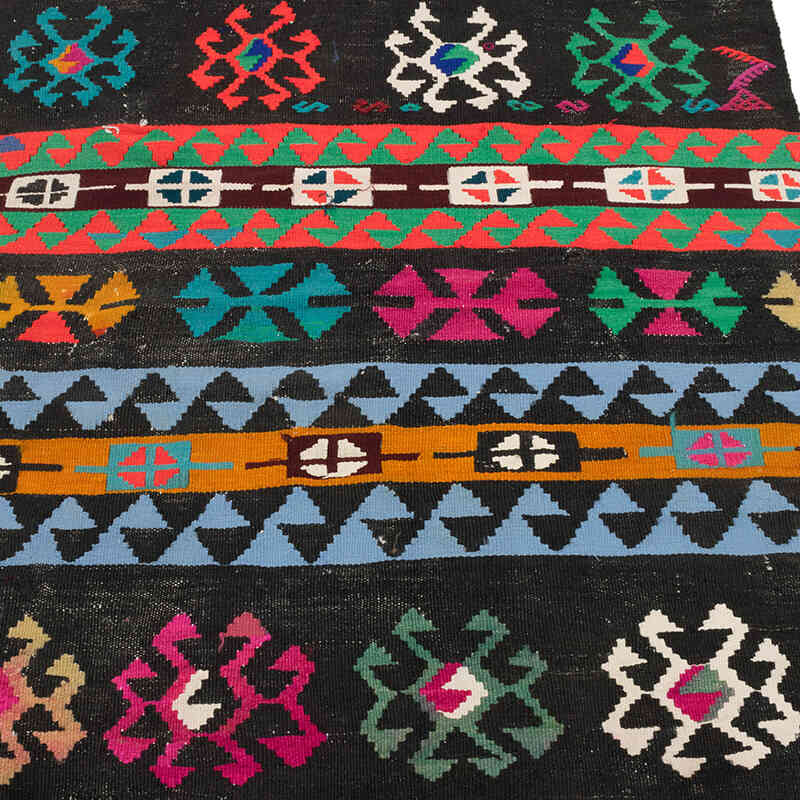 Vintage Turkish Kilim Rug - 3' 9" x 4' 9" (45" x 57") - K0073258