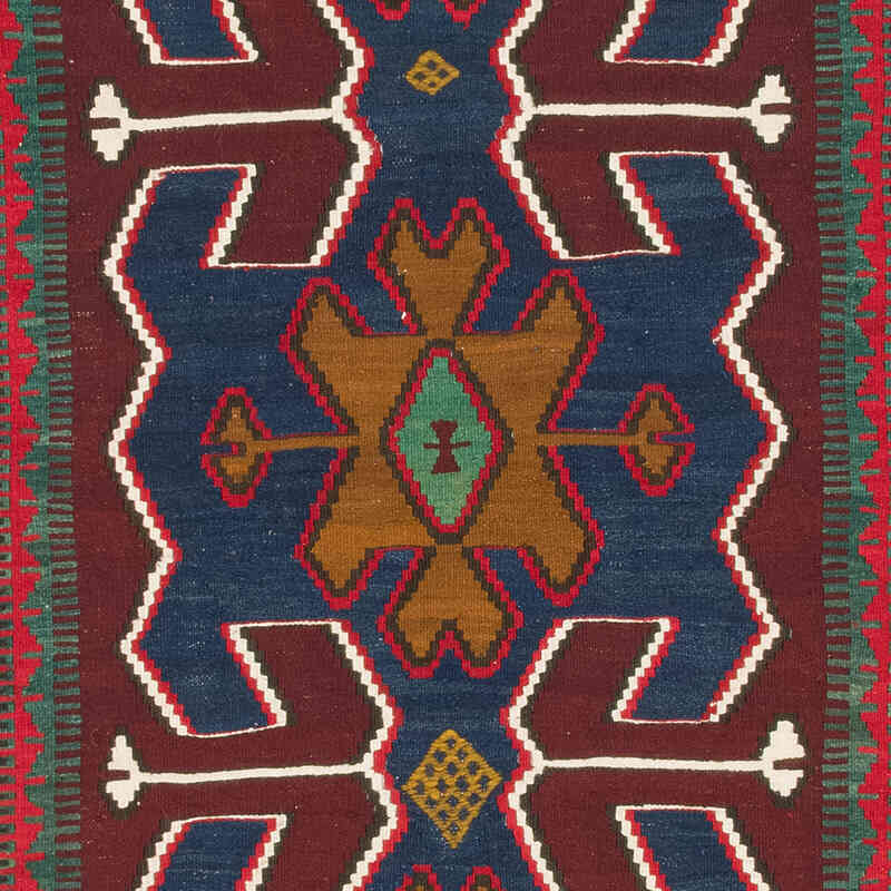 Alfombra Vintage Kilim Turca - 123 cm x 201 cm - K0073262