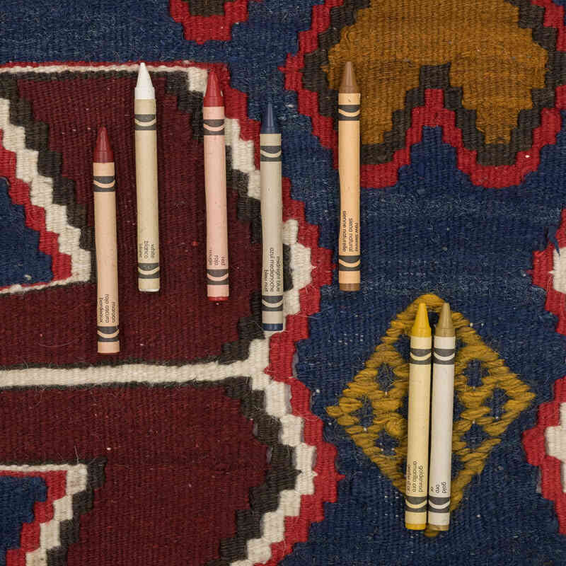 Alfombra Vintage Kilim Turca - 123 cm x 201 cm - K0073262