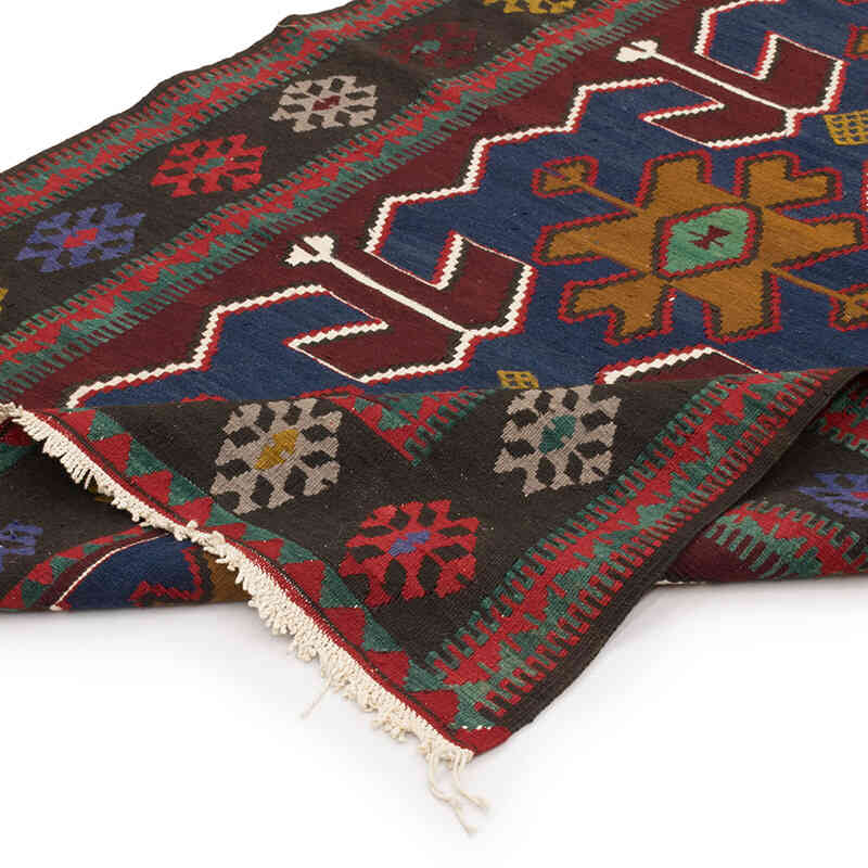 Alfombra Vintage Kilim Turca - 123 cm x 201 cm - K0073262