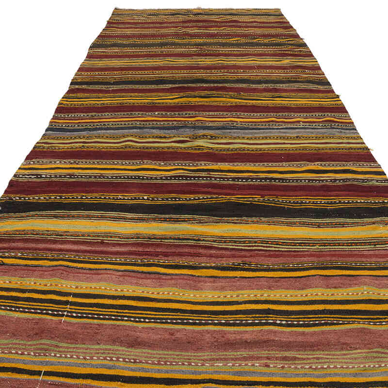 Alfombra Vintage Kilim Turca - 150 cm x 405 cm - K0073269