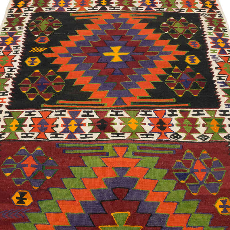 Vintage Turkish Kilim Rug - 4' 4" x 6' 7" (52" x 79") - K0073271