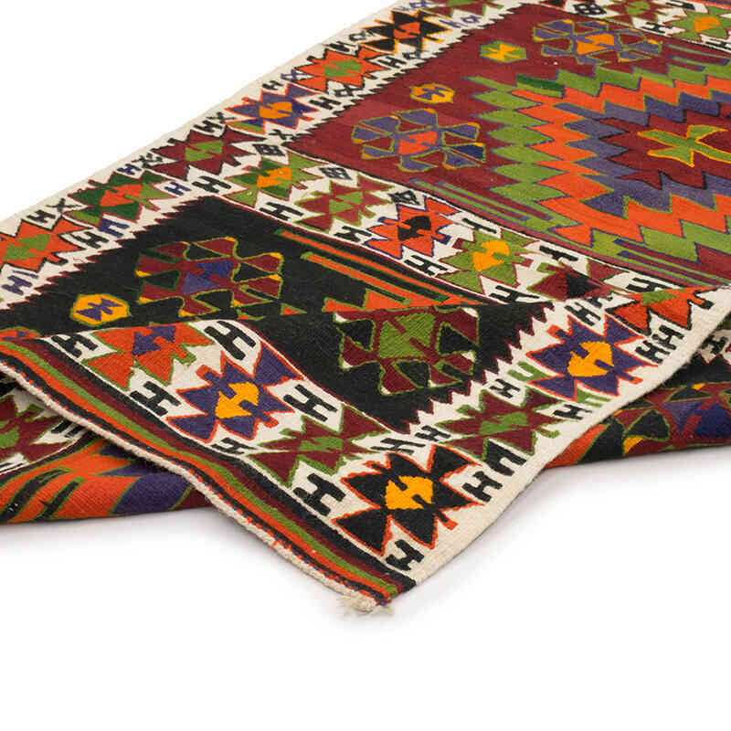 Vintage Turkish Kilim Rug - 4' 4" x 6' 7" (52" x 79") - K0073271