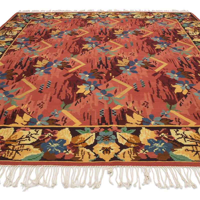 New Turkish Kilim Rug - 8' 4" x 10'  (100" x 120") - K0073280