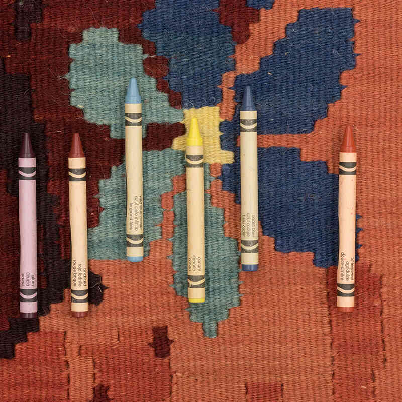 New Turkish Kilim Rug - 8' 4" x 10'  (100" x 120") - K0073280