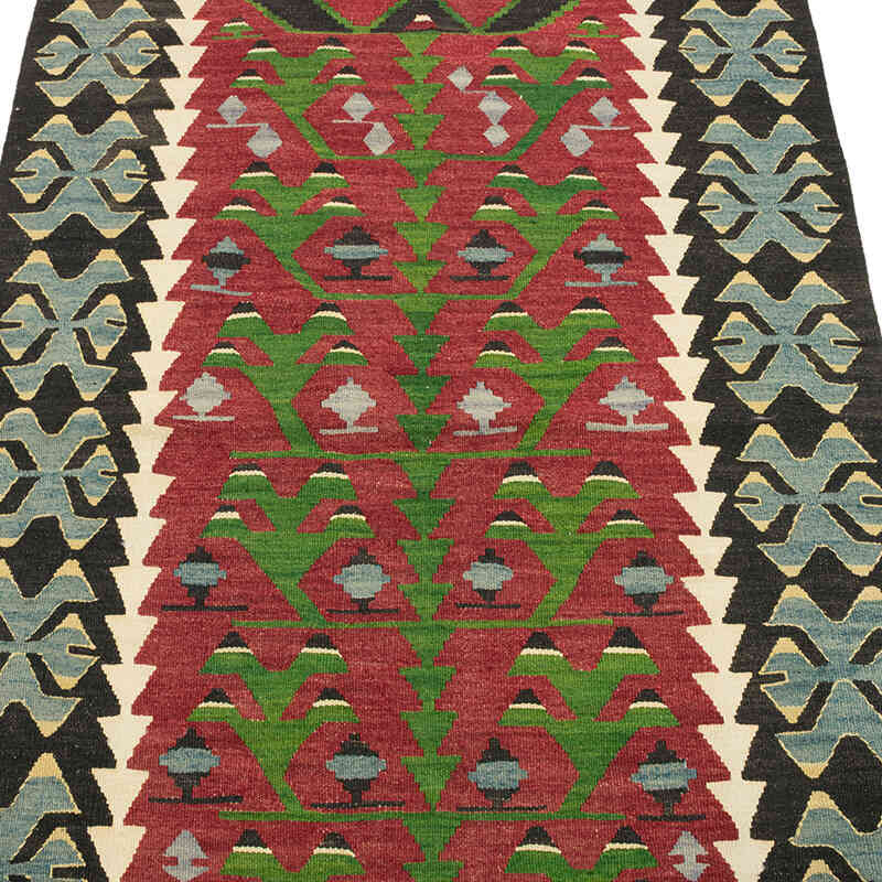 Vintage Turkish Kilim Rug - 2' 11" x 4' 11" (35" x 59") - K0073292