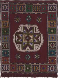 Vintage Anadolu Cicim - 144 cm x 187 cm