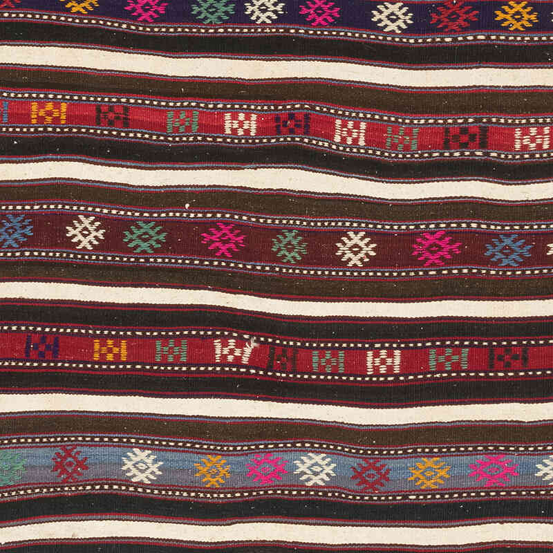 Vintage Turkish Kilim Rug - 4' 4" x 7' 5" (52" x 89") - K0073301