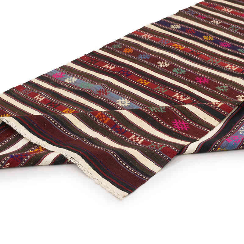 Vintage Turkish Kilim Rug - 4' 4" x 7' 5" (52" x 89") - K0073301
