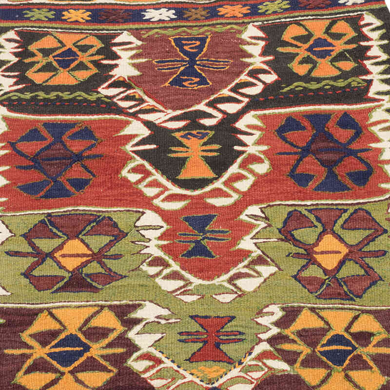 Vintage Turkish Kilim Rug - 2' 7" x 3' 8" (31" x 44") - K0073303