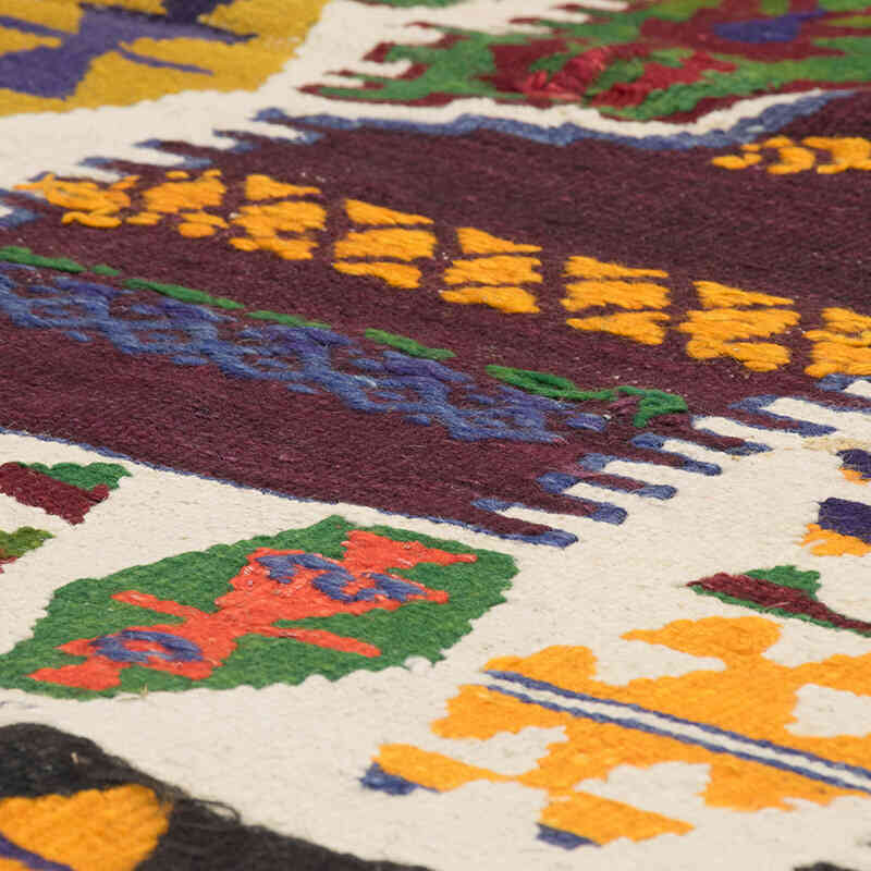 Vintage Turkish Kilim Rug - 3' 3" x 4' 3" (39" x 51") - K0073319