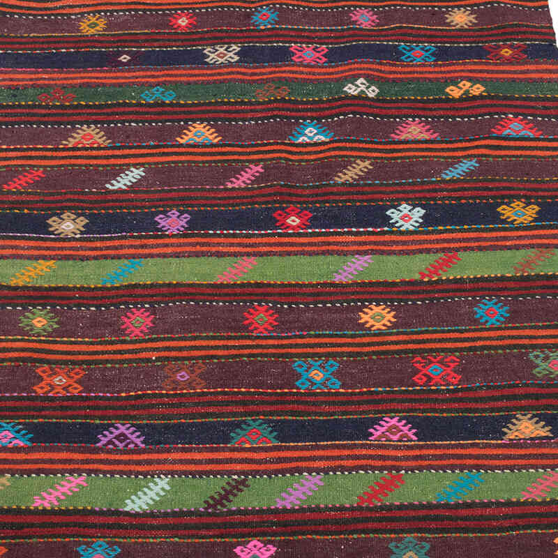 Alfombra Vintage Kilim Turca - 96 cm x 123 cm - K0073321