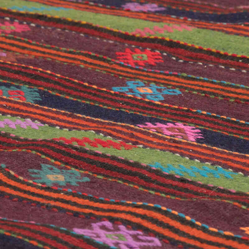 Alfombra Vintage Kilim Turca - 96 cm x 123 cm - K0073321
