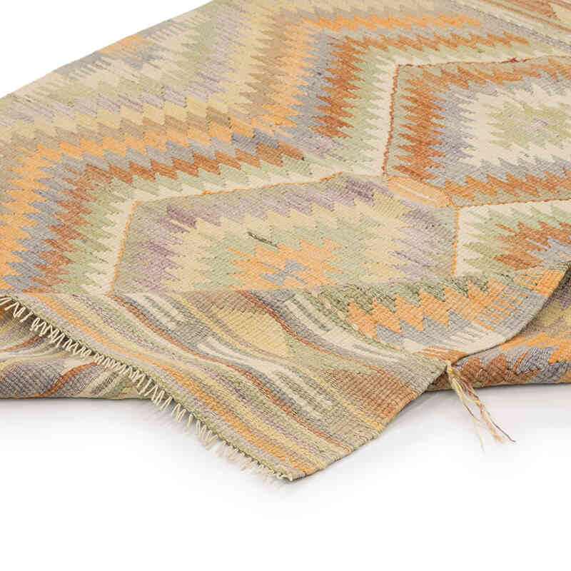 Alfombra Vintage Kilim Turca - 107 cm x 140 cm - K0073322