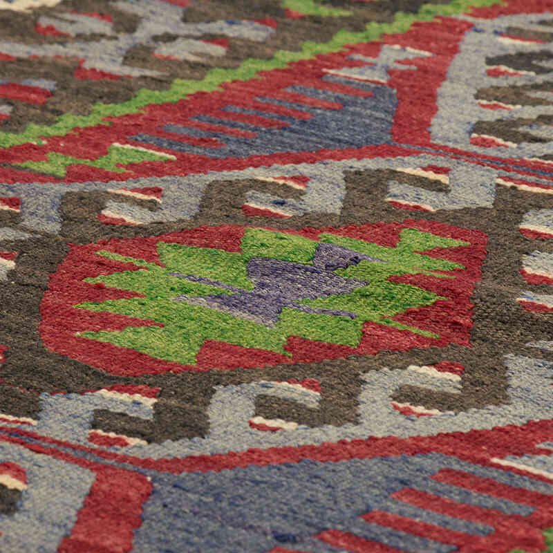 Vintage Turkish Kilim Rug - 3' 4" x 5' 1" (40" x 61") - K0073326