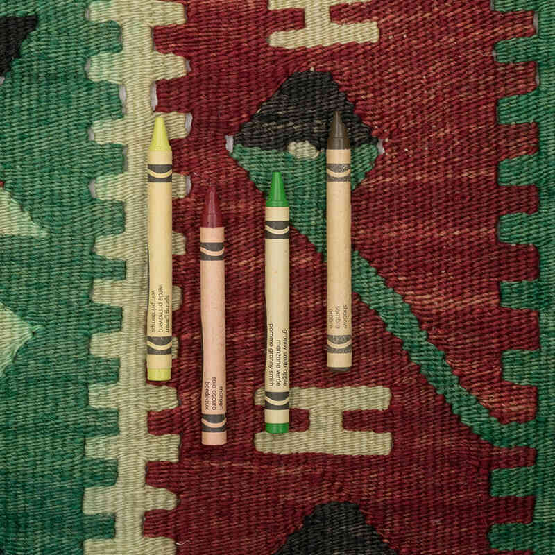 Alfombra Vintage Kilim Turca - 80 cm x 106 cm - K0073327