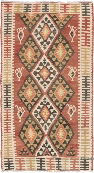 Vintage Turkish Kilim Rug - 91 cm x 170 cm