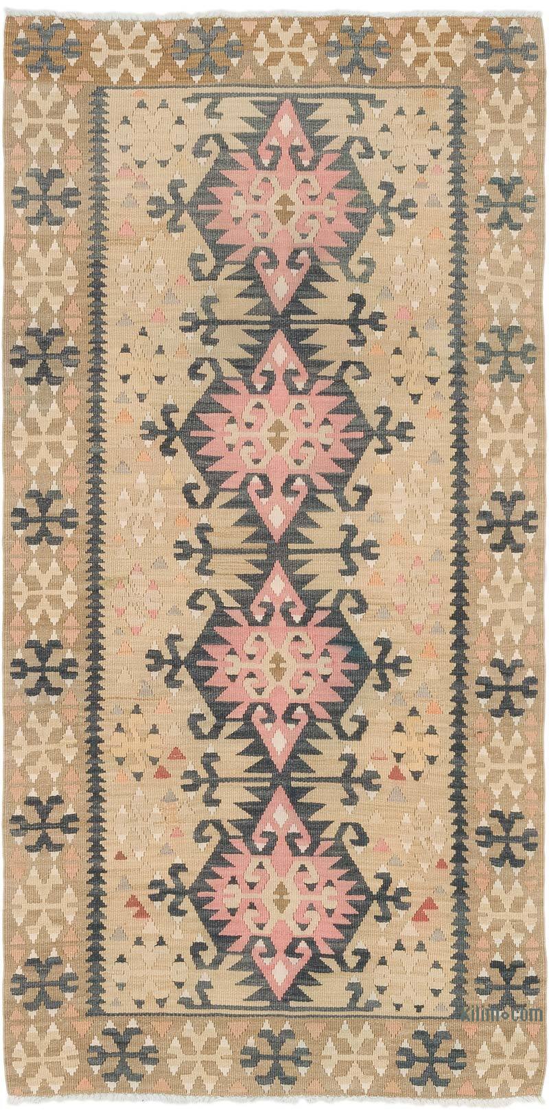 Alfombra Vintage Kilim Turca - 90 cm x 178 cm - K0073329