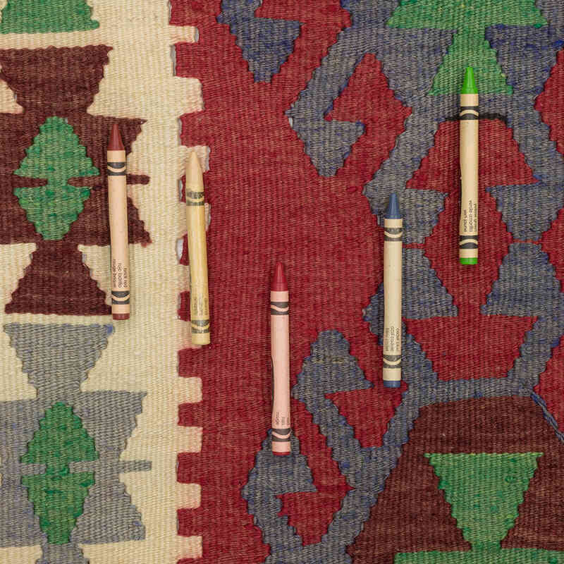 Alfombra Vintage Kilim Turca - 73 cm x 126 cm - K0073335
