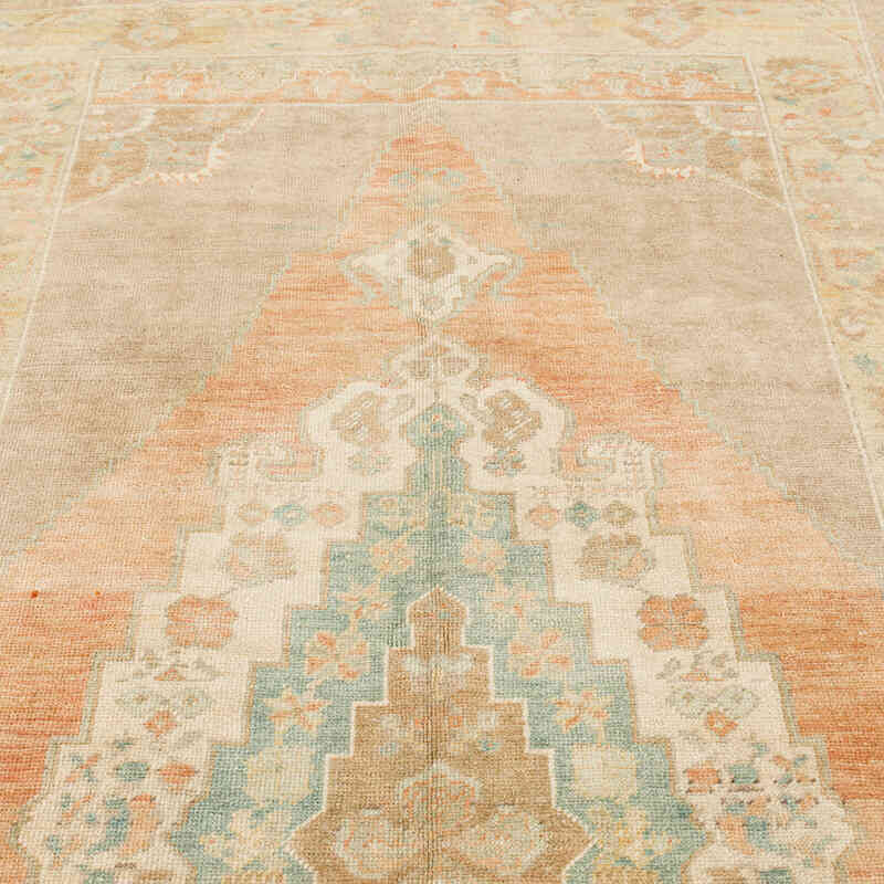 Alfombra Vintage Turca Anudada a Mano - 160 cm x 245 cm - K0073883