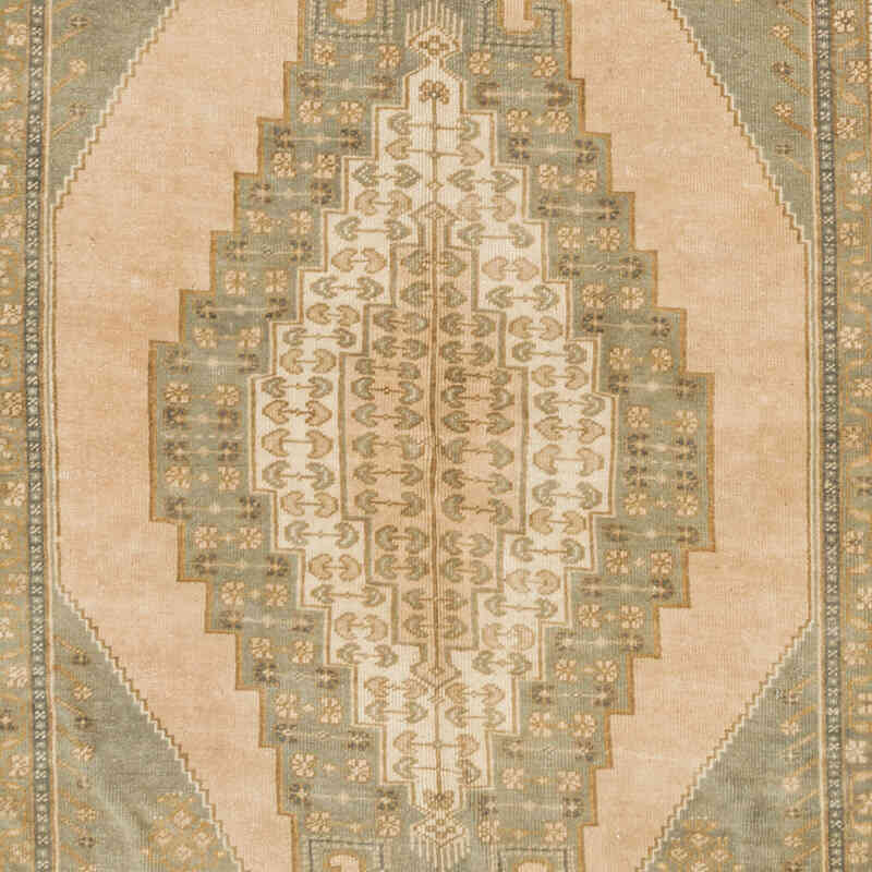 Vintage Turkish Hand-Knotted Rug - 4' 10" x 8' 2" (58" x 98") - K0073885
