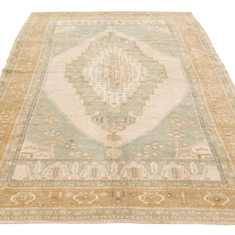 Vintage Turkish Hand-Knotted Rug - 4' 10" x 8' 2" (58" x 98") - K0073885